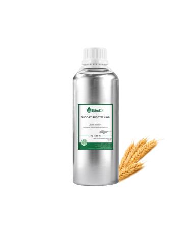 Etheloil Wheat Germ Fixed Oil - - 1 Kg - 0 Pure and Natural Fixed Oil