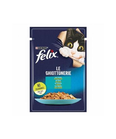 FELIX Pouch Tuna Adult Cat Canned Food 12 Pieces 85 gr - Petshopundan