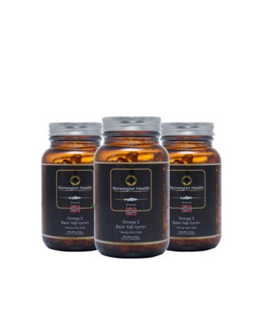 Norwegian Health Omega-3 60 Capsules X 3 Pieces