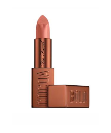Too Faced Hot Chocolate Cocoa Bold Chocolate Scented Rich and Creamy Lipstick 3.3 G