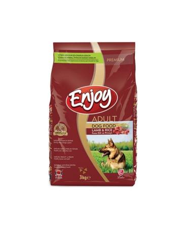 Enjoy Lamb and Rice Adult Dog Food 3 kg