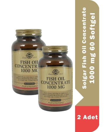 Solgar Fish Oil Concentrate 1000mg 60 Capsules