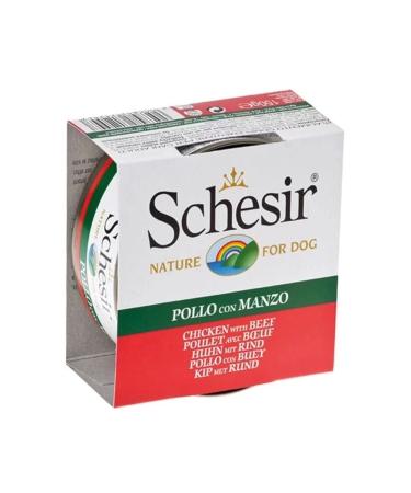Schesir Chicken Fillet Jelly Canned Dog Food 150 gr