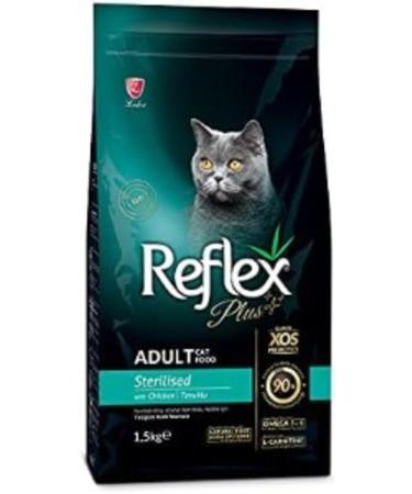 Reflex Plus Sterilized Chicken Meat Cat Food 1.5 Kg