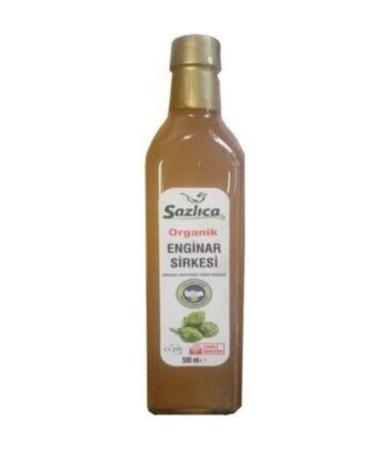 Sazl ca Organic Artichoke Vinegar Glass 3 Pieces (3x500ml)