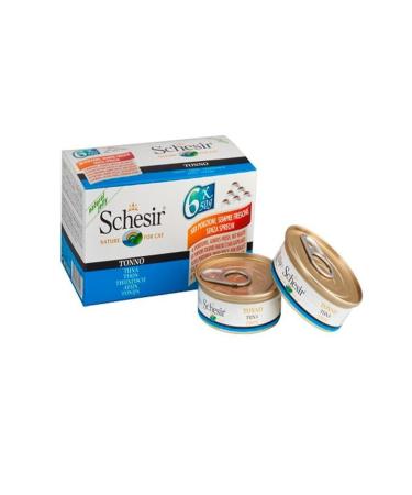 Schesir Multipack Canned Tuna Cat 6x50 Gr