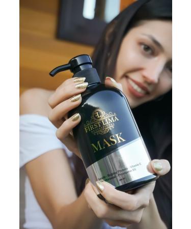 First Lima Professional Repairing Intensive Care Mask for Dyed and Damaged Hair 500 Ml (Keratin Mask) - Buy Online on GoSupps.com