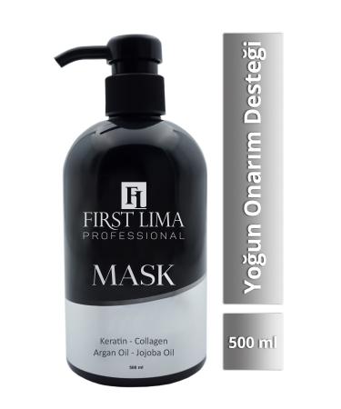 First Lima Professional Repairing Intensive Care Mask for Dyed and Damaged Hair 500 Ml (Keratin Mask) - Buy Online on GoSupps.com