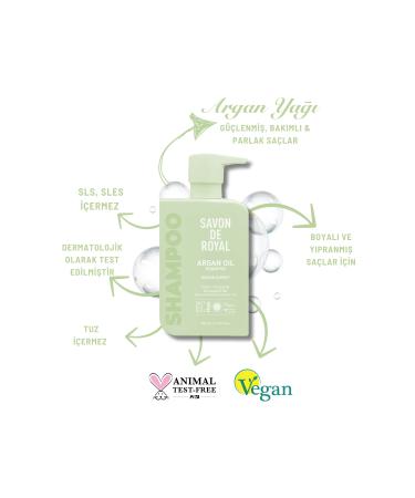 Savon de Royal Repair Expert Shampoo for Dyed & Damaged Hair with Argan Oil 500 ml 2 pieces - Buy Online on GoSupps.com