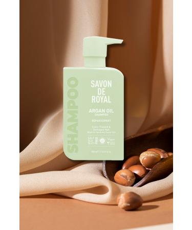 Savon de Royal Repair Expert Shampoo for Dyed & Damaged Hair with Argan Oil 500 ml 2 pieces - Buy Online on GoSupps.com
