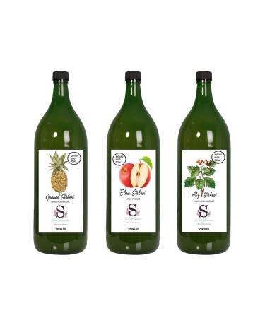 S heylaana Natural Pineapple Apple and Hawthorn Vinegar 2000 Ml