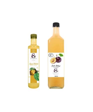 S heylaana Natural Quince Vinegar 500 Ml - Natural Plum Vinegar 1000 Ml