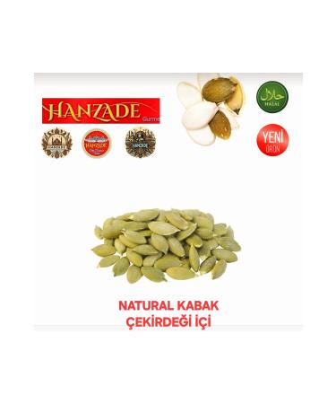 HANZADE GURME NATURAL RAW PUMPKIN SEEDS 500 GR