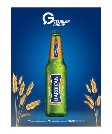 BARBICAN Pineapple Malt Drink