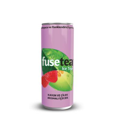 Fuse Tea Melon and Strawberry Flavored Iced Tea 330 Ml X 24 Pieces - Buy Online on GoSupps.com