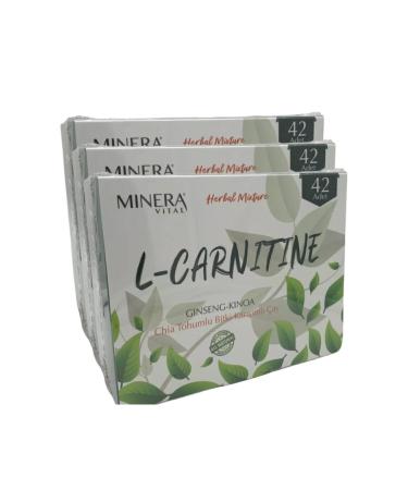 Minera L-carnitine Ginseng Quinoa Mixed Tea 3 Boxes