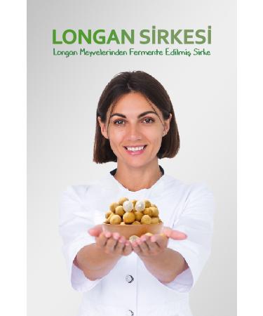 Narcissa Natural Longan Fruit Detox Vinegar Helps to Eliminate Edema 250ml