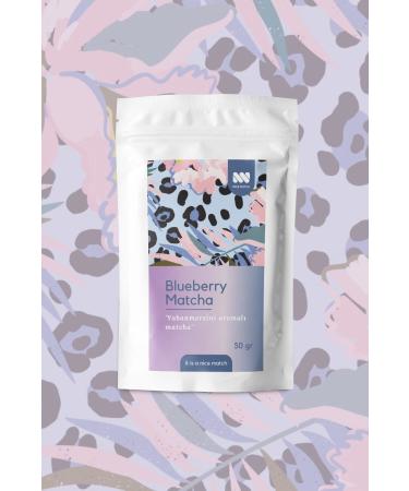 Nice Match Blueberry Matcha - Blueberry Flavored Matcha 50 gr