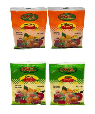 OR EL 2 Orange + 2 Lemon Flavored Drink Powder Oralet Tea 4x300gr.