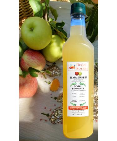 Natural Fermentation Mother Natural Apple Cider Vinegar Soft Drink Apple Vinegar 1000 ml Pet