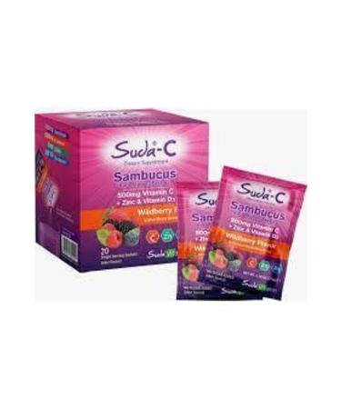 Vitamin in Water C Sambucus Vitamin C + Zinc & D3 20 Bags