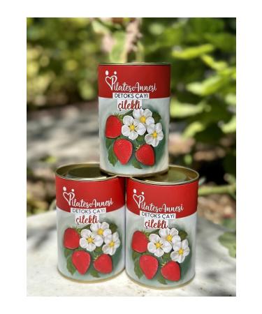 pilatesannesi 3 Pack Strawberry Piece Detox Tea - Buy Online on GoSupps.com