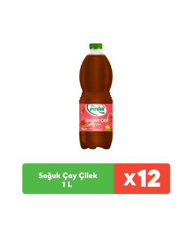 Pinar Iced Tea Strawberry 1 L x 12 Pieces