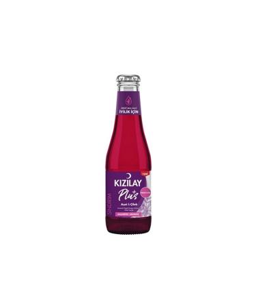 Red Crescent Acai and Strawberry Flavored Mineral Water 200 Ml X 24