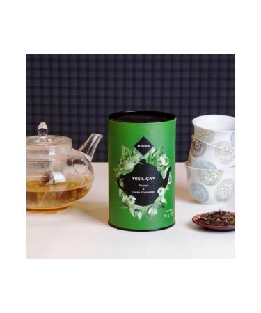 Rioba Mango and Lemon Flavored Green Tea & Herbal Mix 75 G