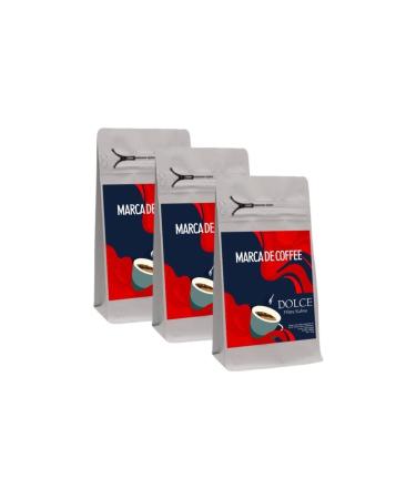 Marca De Coffee Dolce Filter Coffee 250 Gr X 3 Pieces (750 Gr)