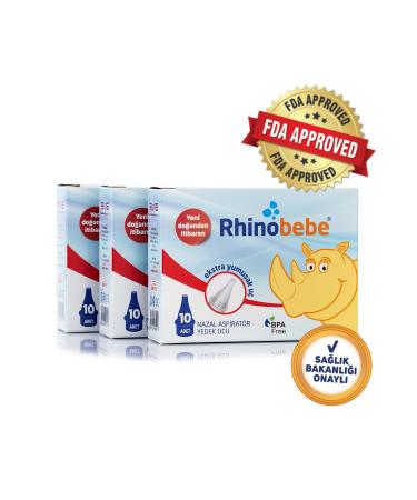 Rhinobebe Otribebe Compatible Spare Tip 3 Pack Skt: 07/2029