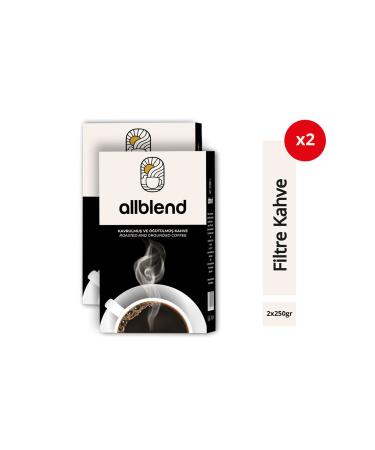 AllBlend Filter Coffee 250 gr. x 2 Pieces
