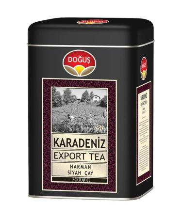 Dogus Export Black Sea 3000 gr Tin Tea