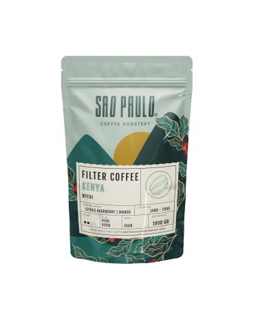 Sao Paulo Coffee Sao Paulo KENYA FILTER COFFEE 1000 Grams