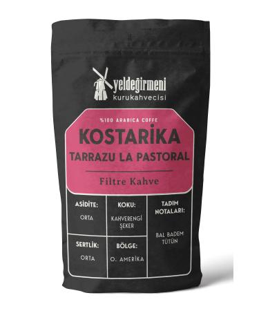 Yelde irmeni Kurukahvecisi Costa Rica Tarrazu La Pastoral Filter Coffee 250 Gr