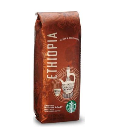 Starbucks Ethiopia Filter Coffee 250 gr Ground for Coffee Machine