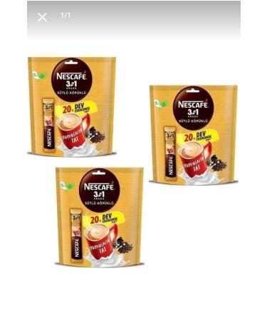 Nescafe 3 in 1 Hazelnut Coffee 17 gr X 48 Pcs
