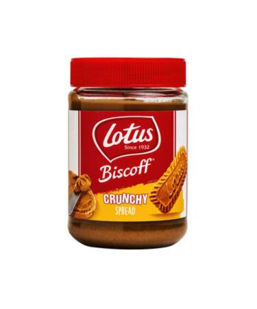 Lotus Biscoff Crunchy Spreadable Crispy Caramelized Biscuit Paste 380 Gr
