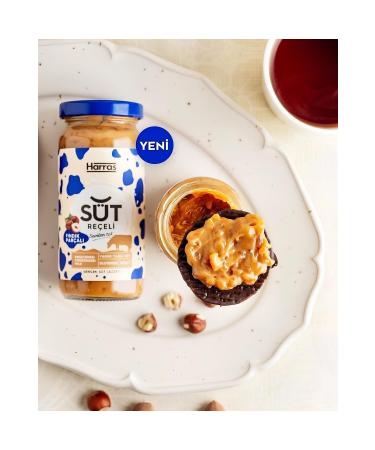 Harras Gluten-free Hazelnut Milk Jam 270 gr X 4 Pieces - Buy Online on GoSupps.com