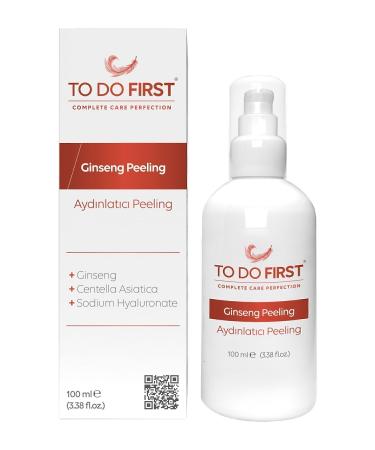 TO DO FIRST Ginseng Extract Brightening Facial Peeling Dead Skin Remover Pore Cleanser 100 ml