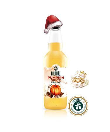 gold gull Pumpkin Spices Flavored Syrup 700 Ml.