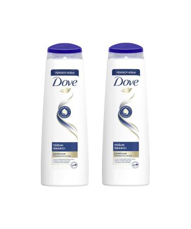 Dove Intensive Repair Shampoo for Damaged Hair 400 ml 2-Pack