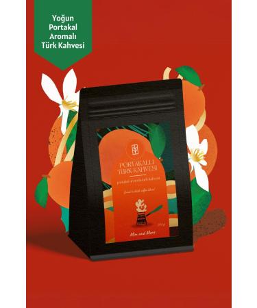 Mim and More Orange Flavored Turkish Coffee Orange Flavored Turkish Coffee 200 Gr
