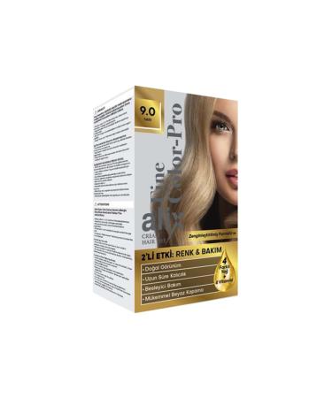 Alix (STD) Alix 50ML Kit Hair Dye 9.0 Yellow (Set of 2) (SINGLE) - Buy Online on GoSupps.com