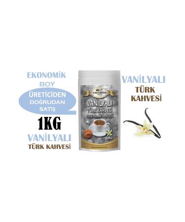 KUYBET KAHVECILIK 1 Kg Vanilla Flavored Turkish Coffee