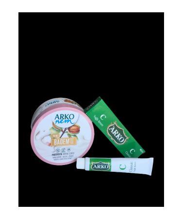 Arko Nem Almond Milk Prebiotic Cream 250ml + Classic Oily Cream 20ml