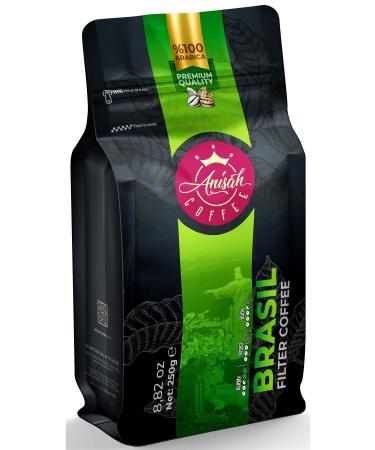 Anisah Coffee Brazilian Santos Bean Filter Coffee 250 Grams