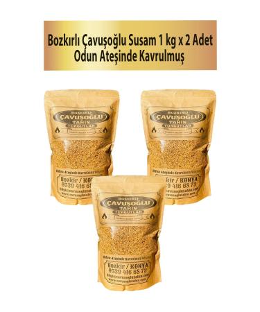 Bozk rl avu o lu Wood Fire Roasted Sesame 1 Kg x 3 Pieces