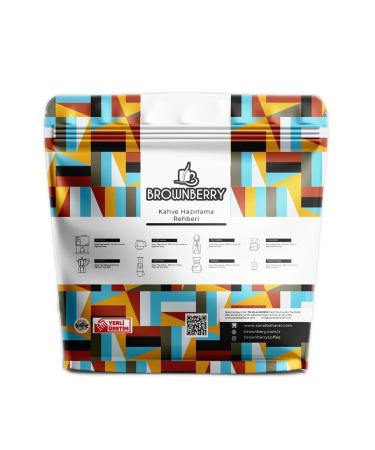 Brownberry Colombia Supremo Coffee Roasted Standard Roast (full City Roast) - 250 Gr - Buy Online on GoSupps.com