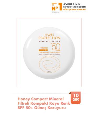Avene Compact Spf50 Teintee Dore 10gr - Dark Foundation